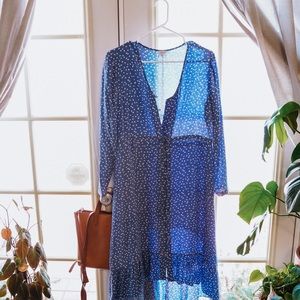 Rails Jade Dress -  High Low long sleeve dress